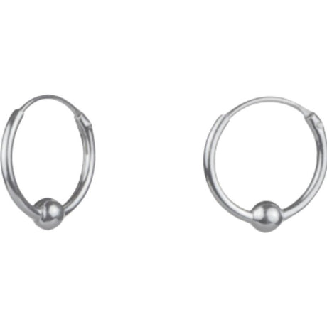 Cercei Argint 925 Creole 10 mm Biluta - vivimall.ro