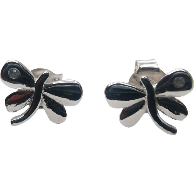 Cercei Argint 925 Libelula cu Piatra - vivimall.ro