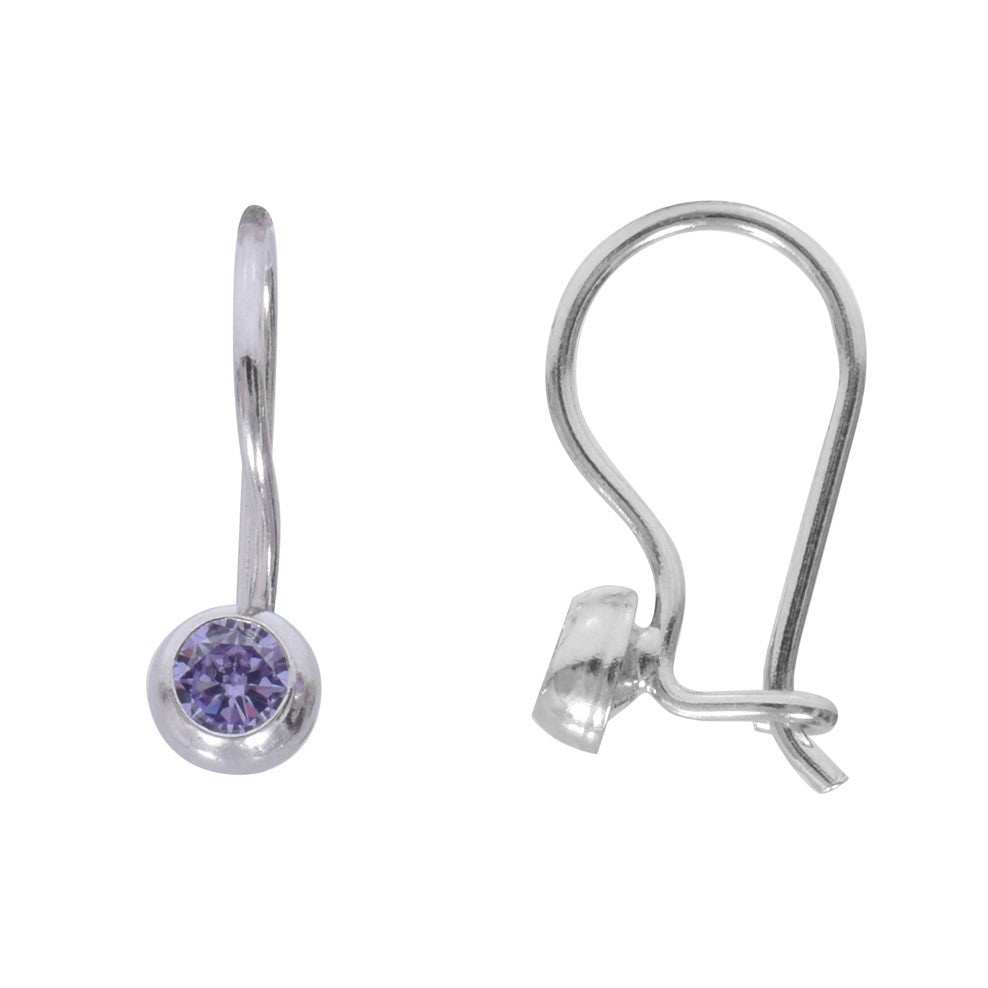 Cercei Argint 925 Tortita cu Zirconiu - vivimall.ro