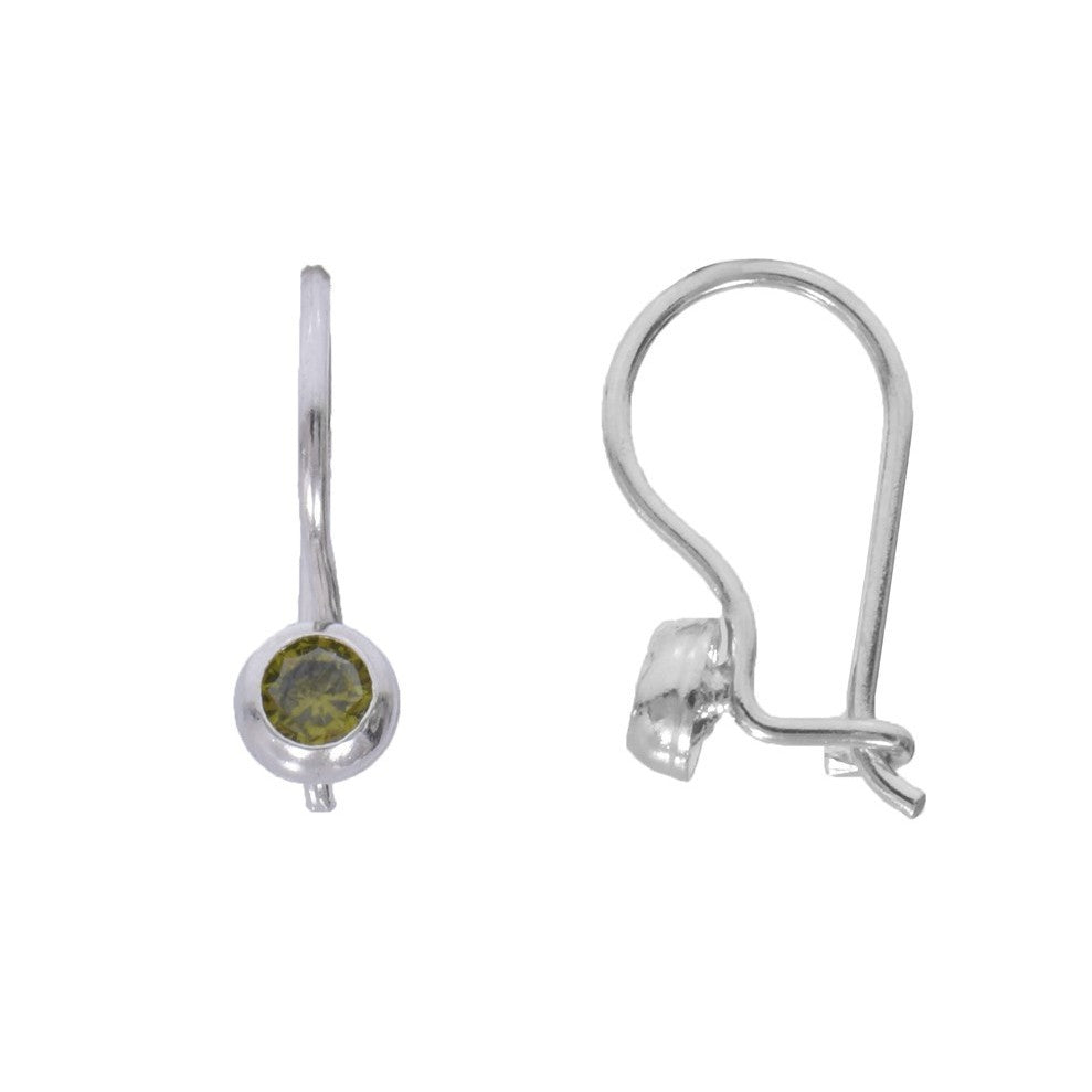 Cercei Argint 925 Tortita cu Zirconiu - vivimall.ro