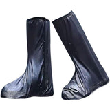 Protectie Incaltaminte pentru Ploaie si Noroi, Flippy, Impermeabila, Talpa Antiderapanta, cu Fermoar si Capsa, Inaltime 40 cm, Marime M 36-37, Negru - vivimall.ro