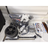 Motocicleta Electrica cu 2 Roti Mari si 2 Roti Ajutatoare, Vivimall, Acumulator Incarcare, Anti-Rasturnare, Lumini, Muzica, Motor:380, Baterie 6V4.5, 41.5x70x34 cm, 4.5 Kg, 3 Ani+, Alb Negru - vivimall.ro