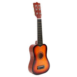 Chitara pentru Copii, Vivimall, din Lemn si Plastic, pentru Incepatori, 53.4 x 17.5 x 5.8 cm, Maro Lucios - vivimall.ro