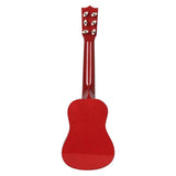 Chitara pentru Copii, Flippy, din Lemn si Plastic, pentru Incepatori, 53.4 x 17.5 x 5.8 cm, Rosu Lucios - vivimall.ro
