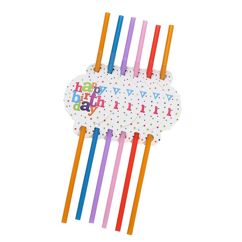 Set 6 Paie Happy Birthday | PartyBloom - vivimall.ro
