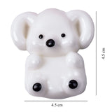 Jucarie Interactiva Antistres pentru Copii, Flippy, Squishy Micul Koala Kawaii, Silicon Moale, 4.5 x 4.5 cm, Alb - vivimall.ro