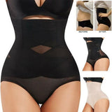 Lenjerie Modelatoare pentru Abdomen, Vivimall, cu Talie Inalta si Corset, Negru, Push-Up, Marimea L - vivimall.ro