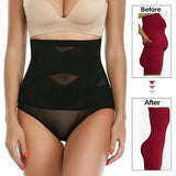 Lenjerie Modelatoare pentru Abdomen, Vivimall, cu Talie Inalta si Corset, Negru, Push-Up, Marimea M - vivimall.ro