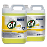 Pachet CIF Professional APC Lemon Fresh – Detergent Universal, Parfum de Lamaie, 2×5 L - vivimall.ro