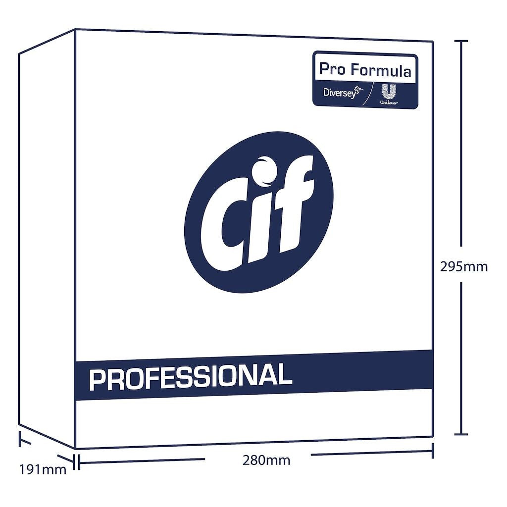 Pachet CIF Professional Glass & Multi Surface – Detergent Geamuri si Suprafete 2×5 L - vivimall.ro