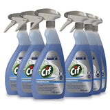 Pachet CIF Professional Glass & Multi Surface – Detergent Geamuri si Suprafete 6×0.75 L - vivimall.ro