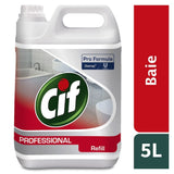 Pachet CIF Professional Washroom – Detergent si Detartrant pentru Suprafetele din Baie, 2×5 L - vivimall.ro
