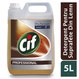 CIF Professional Wood Floor Cleaner – Detergent pentru Pardoseli din Lemn 5 L - vivimall.ro