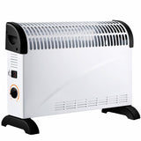 Convector Electric Clasic, Vivimall, 2000W, 3 Trepte de Putere, Termostat, 53x19.8x38 cm, Alb - vivimall.ro