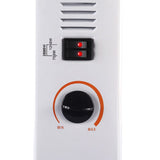 Convector Electric Clasic, Vivimall, 2000W, 3 Trepte de Putere, Termostat, 53x19.8x38 cm, Alb - vivimall.ro