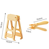 Clema pentru Boluri, Vivimall, Anti-Alunecare, din ABS si Silicon, Extindere, pentru Oale, Tigai, de Uz Casnic, Rezistent la Temperaturi Inalte, 18.3 x 10.6 cm Galben - vivimall.ro