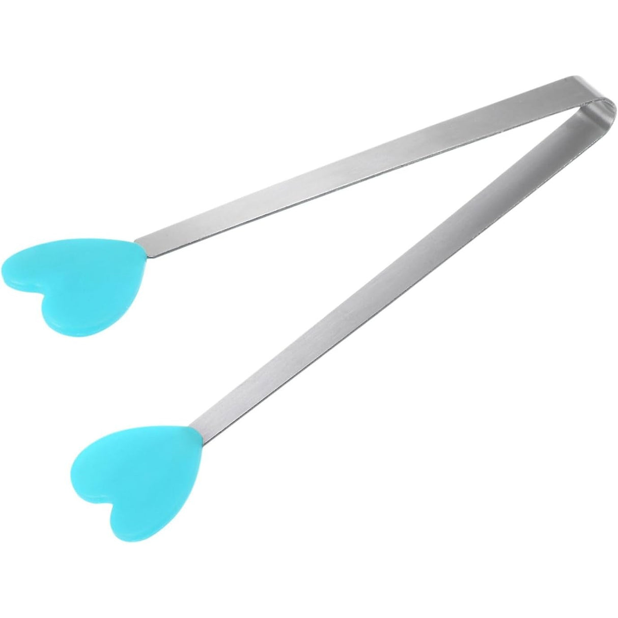 Cleste Creativ Pentru Mancare, Model Inimioare Din Silicon, 14.5X3 Cm, Rezistent La Temperaturi Inalte Si Coroziune - vivimall.ro