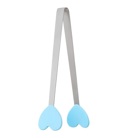 Cleste Creativ Pentru Mancare, Model Inimioare Din Silicon, 14.5X3 Cm, Rezistent La Temperaturi Inalte Si Coroziune - vivimall.ro