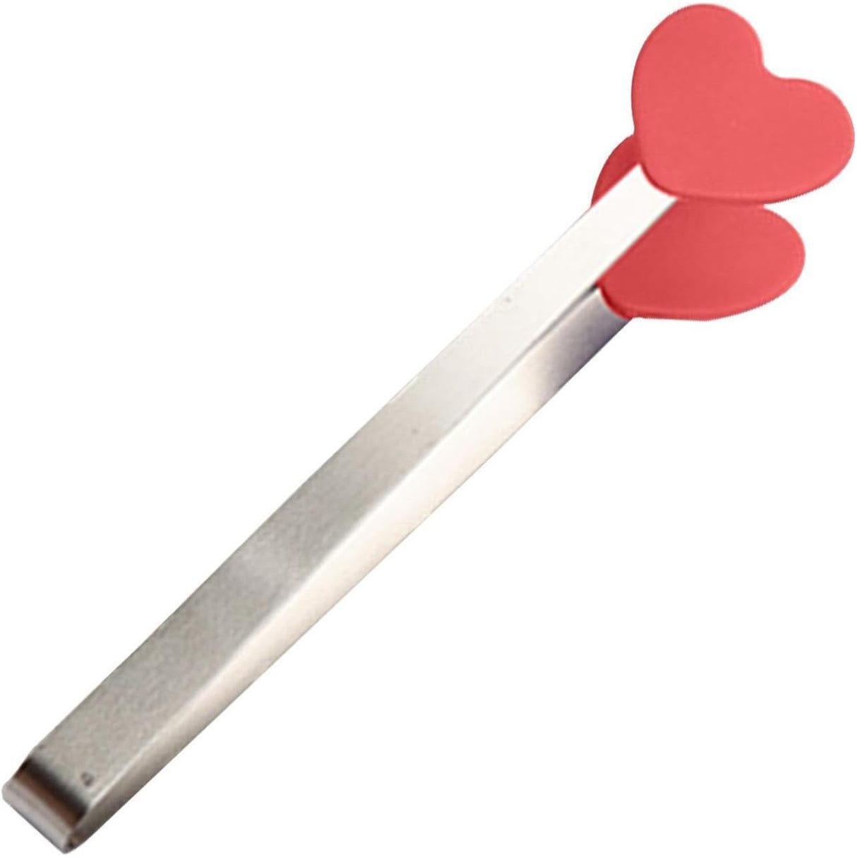 Cleste Creativ Pentru Mancare, Model Inimioare Din Silicon, 14.5X3 Cm, Rezistent La Temperaturi Inalte Si Coroziune - vivimall.ro