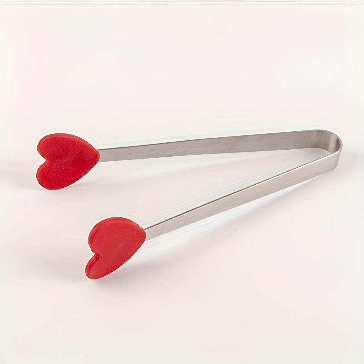 Cleste Creativ Pentru Mancare, Model Inimioare Din Silicon, 14.5X3 Cm, Rezistent La Temperaturi Inalte Si Coroziune - vivimall.ro