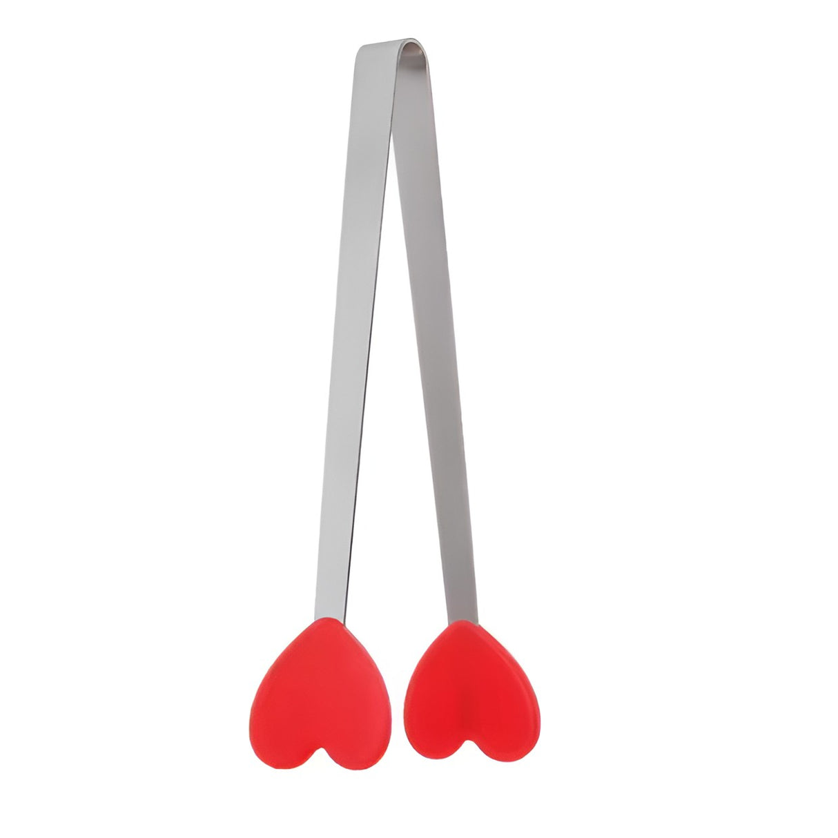 Cleste Creativ Pentru Mancare, Model Inimioare Din Silicon, 14.5X3 Cm, Rezistent La Temperaturi Inalte Si Coroziune - vivimall.ro