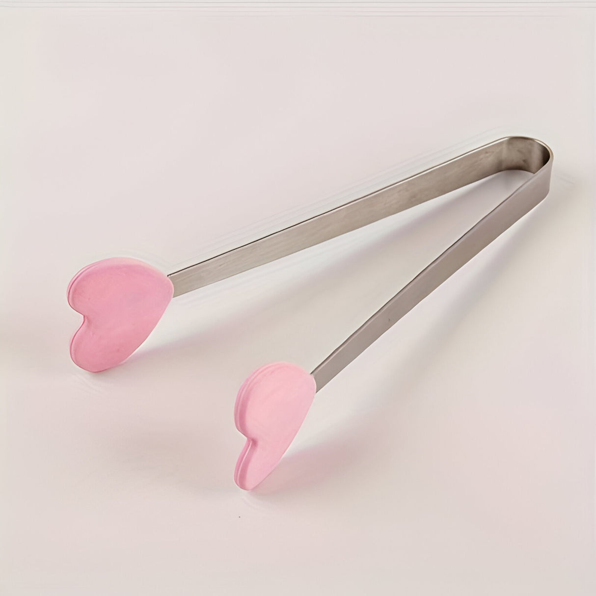 Cleste Creativ Pentru Mancare, Model Inimioare Din Silicon, 14.5X3 Cm, Rezistent La Temperaturi Inalte Si Coroziune - vivimall.ro