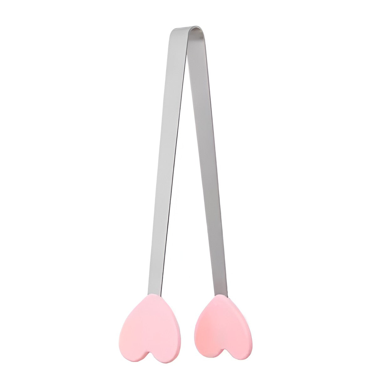 Cleste Creativ Pentru Mancare, Model Inimioare Din Silicon, 14.5X3 Cm, Rezistent La Temperaturi Inalte Si Coroziune - vivimall.ro