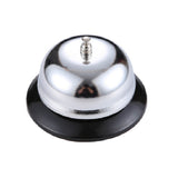 Clopotel receptie metalic argintiu | RingDesk - vivimall.ro