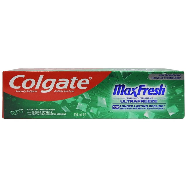 Pasta de Dinti, Colgate, Max Fresh Clean Mint, 100 ml - vivimall.ro