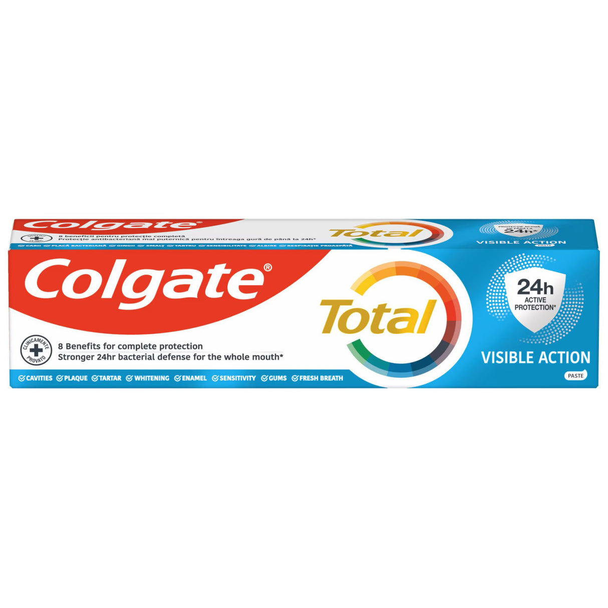 Pasta de Dinti, Colgate, Total Visible Action, 100 ml - vivimall.ro