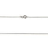 Сребърно колие с крила 925 с цирконий, 40 см