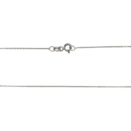 Colier Argint 925 Aripi Cu Zirconii, Alb- 42 Cm