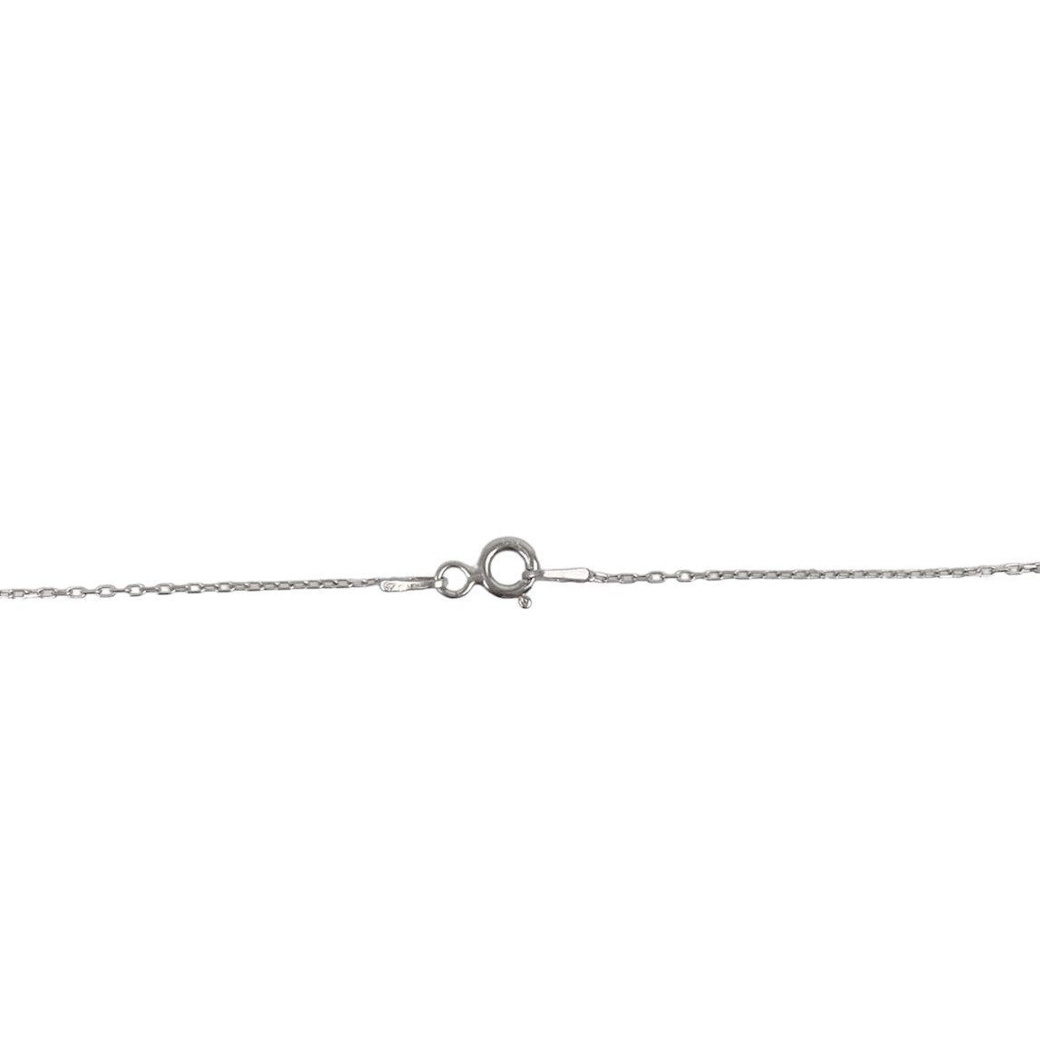 Colier Argint 925, Inima Contur Cu Aripi 40 Cm
