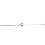 Colier Argint 925, Inima Contur Cu Aripi 40 Cm
