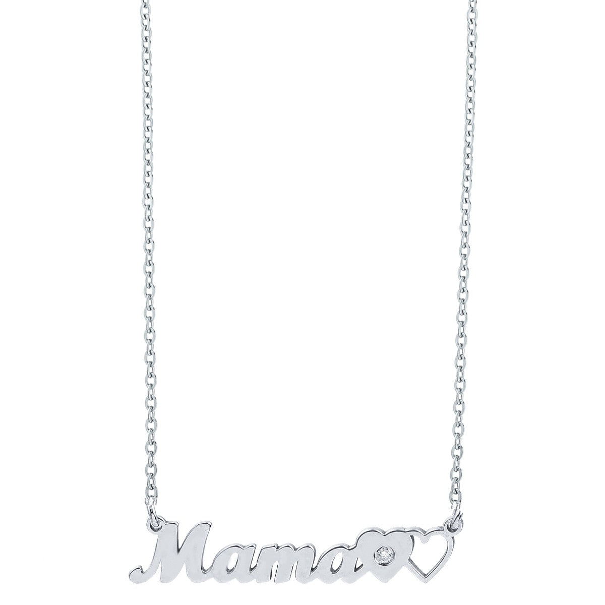 Сребърно колие 925 "Майка"