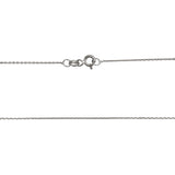 Colier Argint 925, Rotund Cu Zirconii 40 Cm