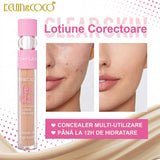 Corector Lichid pentru Ten, Kevin Coco, Clear Skin, Nuanta Bej Deschis, Subton Roz Piersica - vivimall.ro