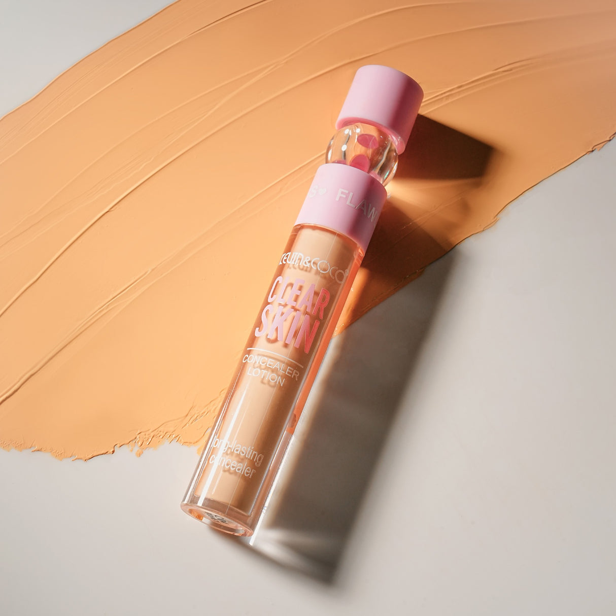 Corector Lichid pentru Ten, Kevin Coco, Clear Skin, Nuanta Bej Mediu Cald - vivimall.ro