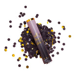 Tun Confetti Petrecere, Vivimall, Lungime 30 cm, Negru/Auriu - vivimall.ro