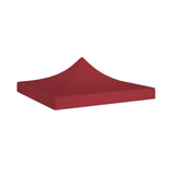 Copertina pentru Pavilion, Flippy, Acoperis Cort, Pliabil, Copertina Rezistenta 420D, 185 g/m2, Protectie Ideala la Soare si Ploaie, 3 x 3 m, Rosu - vivimall.ro