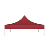 Copertina pentru Pavilion, Flippy, Acoperis Cort, Pliabil, Copertina Rezistenta 420D, 185 g/m2, Protectie Ideala la Soare si Ploaie, 3 x 3 m, Rosu - vivimall.ro