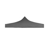 Copertina pentru Pavilion, Flippy, Acoperis Cort, Pliabil, Copertina Rezistenta 420D, 185 g/m2, Protectie Ideala la Soare si Ploaie, 3 x 3 m, Gri - vivimall.ro