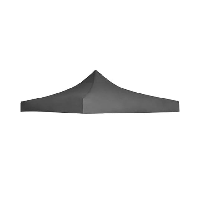 Copertina pentru Pavilion, Flippy, Acoperis Cort, Pliabil, Copertina Rezistenta 420D, 185 g/m2, Protectie Ideala la Soare si Ploaie, 3 x 3 m, Gri - vivimall.ro