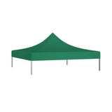 Copertina pentru Pavilion, Flippy, Acoperis Cort, Pliabil, Copertina Rezistenta 420D, 280 g/m2, Protectie Ideala la Soare si Ploaie, 3 x 3 m, Verde - vivimall.ro