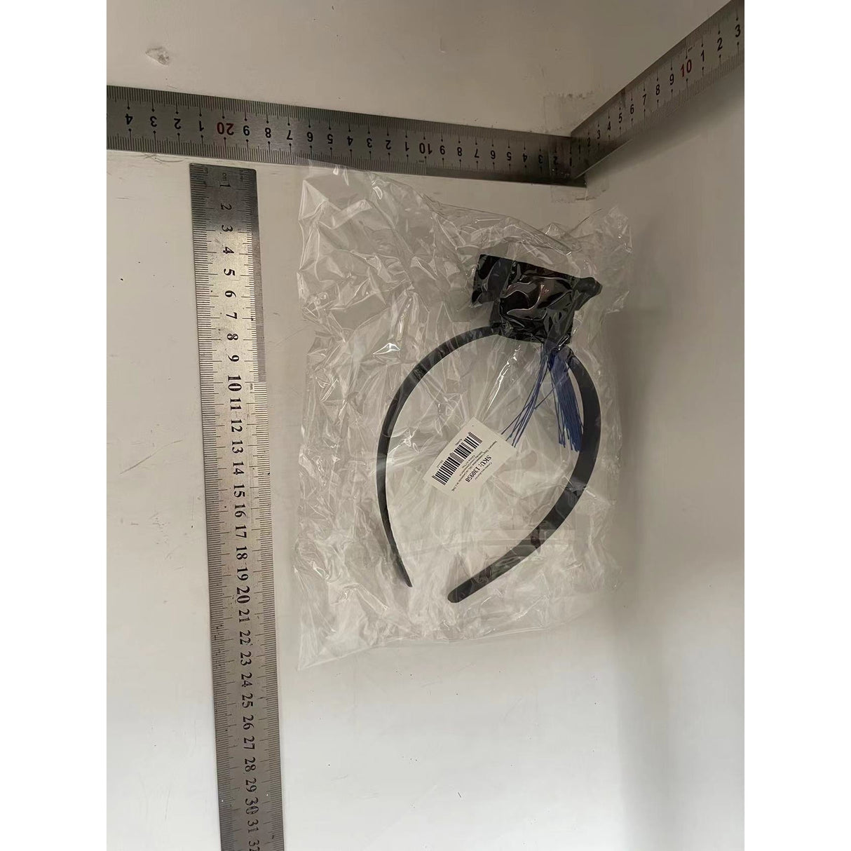 Coronita pentru Absolvent, Vivimall, Bentita cu Toca, Marime Universala, Tematica Absolvire, Negru-Albastru - vivimall.ro