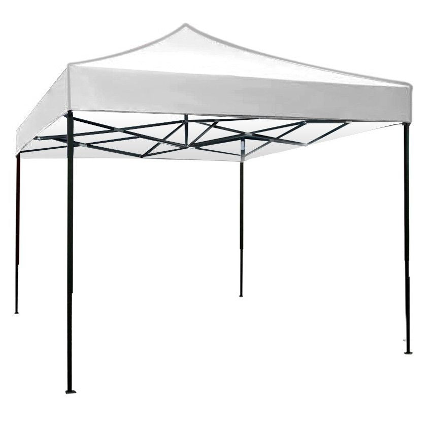 Cort Pavilion 3X3M Pliabil Cadru Metal Pentru Curte, Gradina, Evenimente - vivimall.ro
