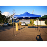 Cort Pavilion 3X3M Pliabil Cadru Metal Pentru Curte, Gradina, Evenimente - vivimall.ro