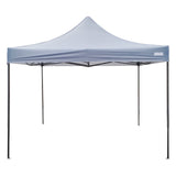 Acoperiș Poliester Oxford 420D pavilion Flippy, detaliu textură și cusături rezistente