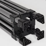 Cort Pavilion 3x6m Alb Pliabil Cadru Metal pentru Curte, Gradina, Evenimente - vivimall.ro