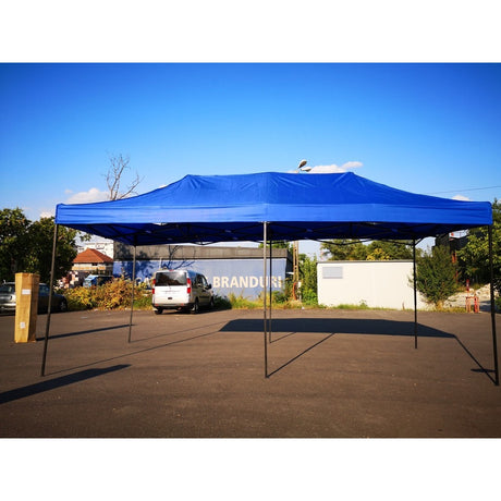 Cort Pavilion 3X6M Pliabil Cadru Metal Pentru Curte, Gradina, Evenimente - vivimall.ro